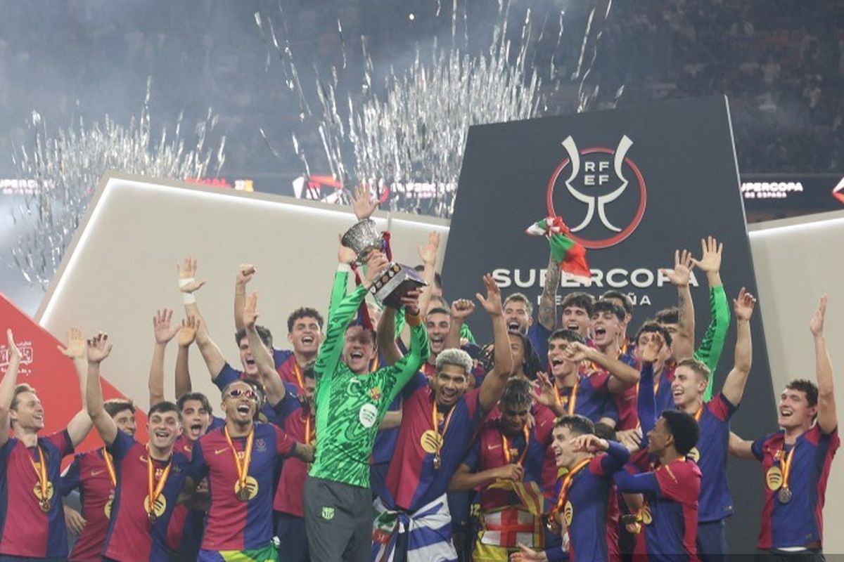 Barcelona Juara Piala Super